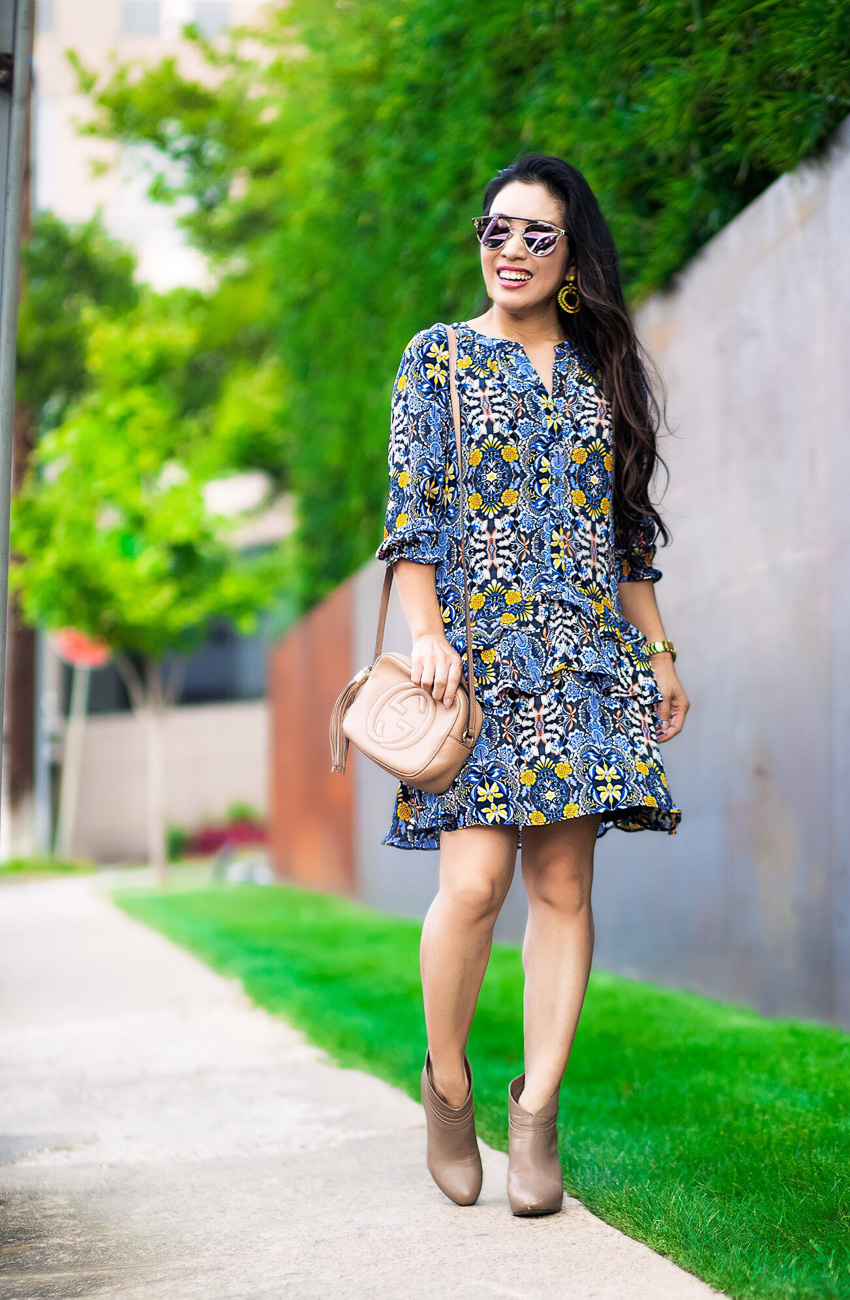 drop waist dress