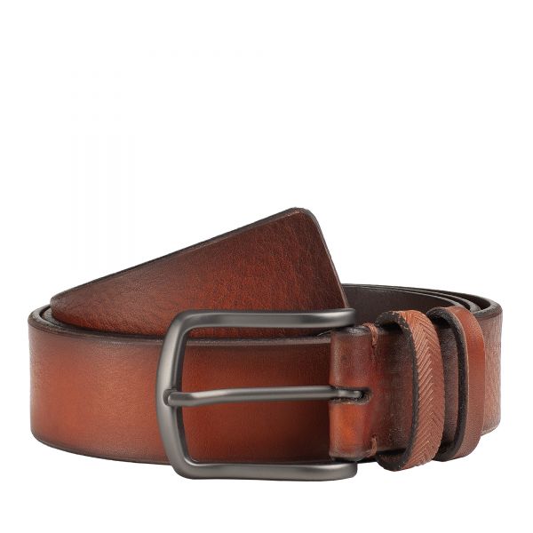 Dudu Tuscan Men's Luxury Tan Italian Leather Belt