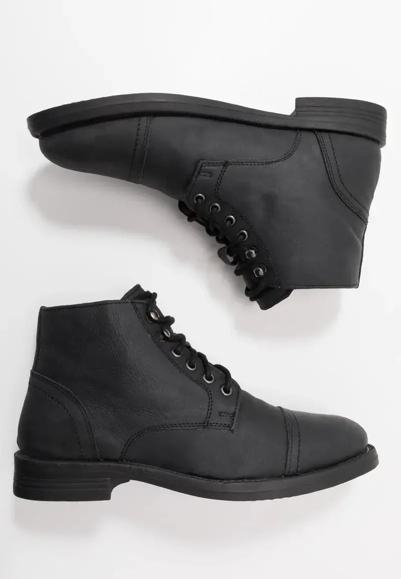 Frank Wright LANCELOT - Lace-up ankle boots - black