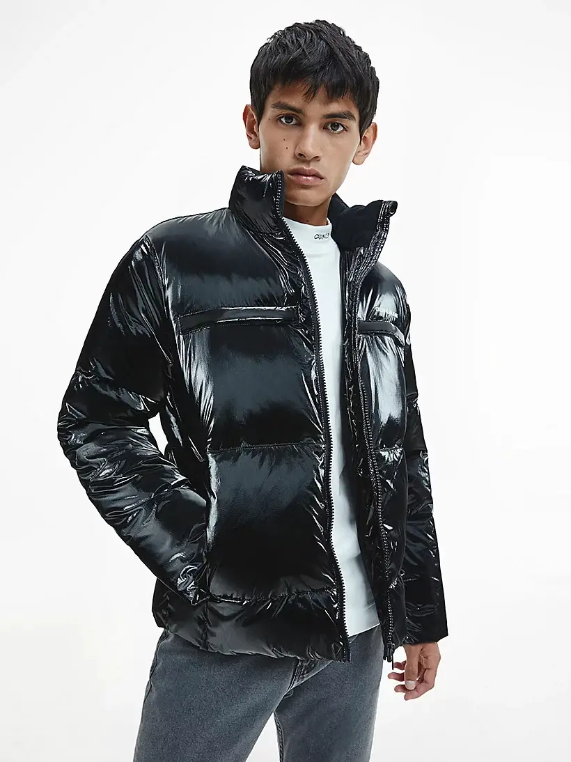 HIGH SHINE PUFFER JACKET