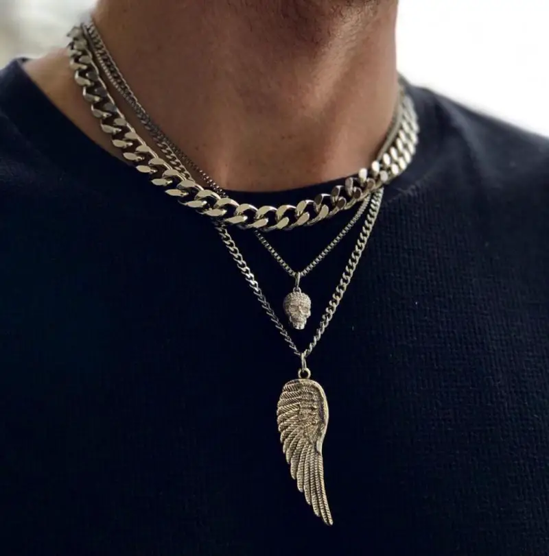 The Most Popular Men’s Necklaces Trends The Streets Fashion and Music