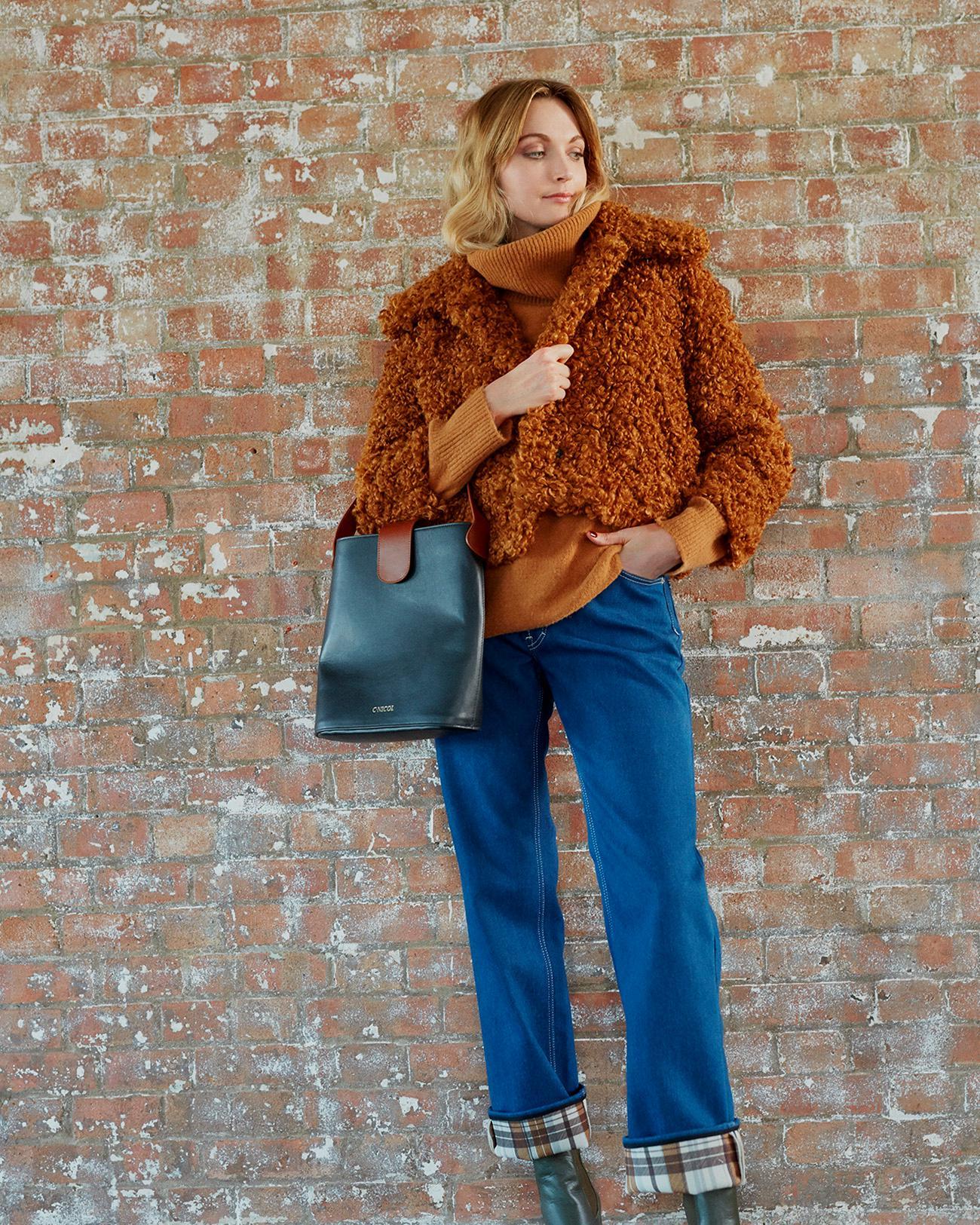 Crop Teddy Jacket