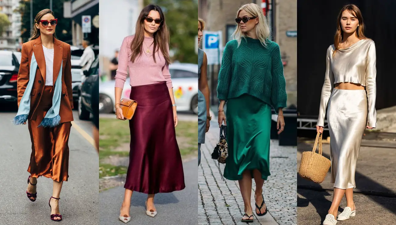 Satin Maxi Skirt