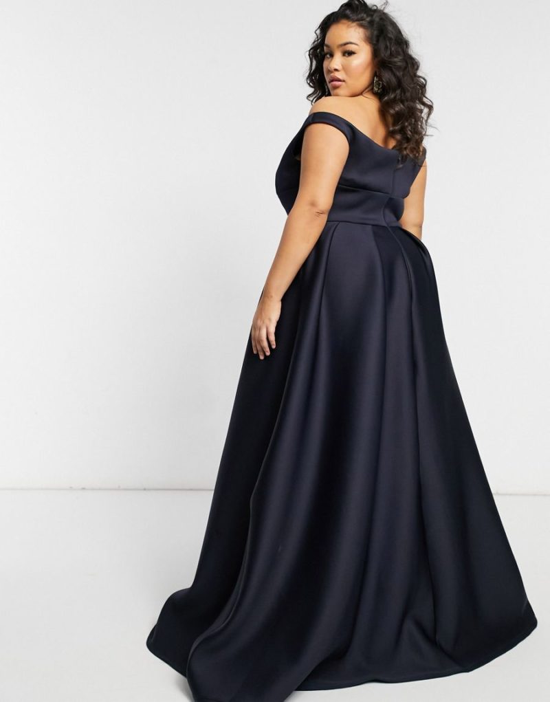 true violet black label dress