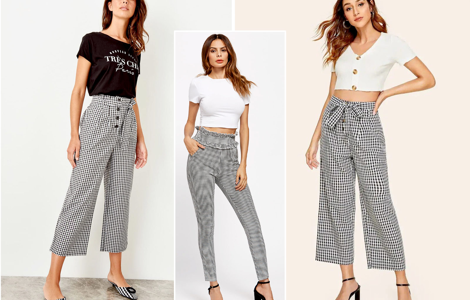 Gingham Pants for Women How to Style Gingham Pants The Streets