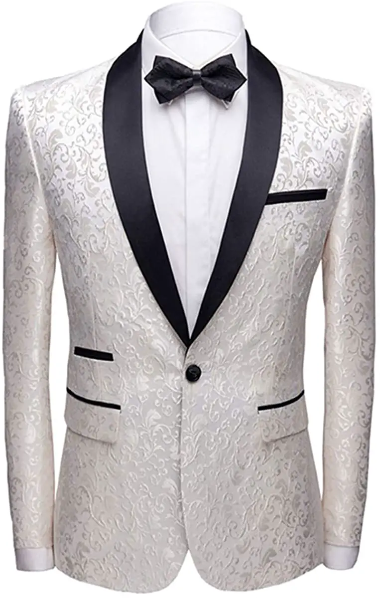 Allthemen Men's Luxury Casual Blazer
