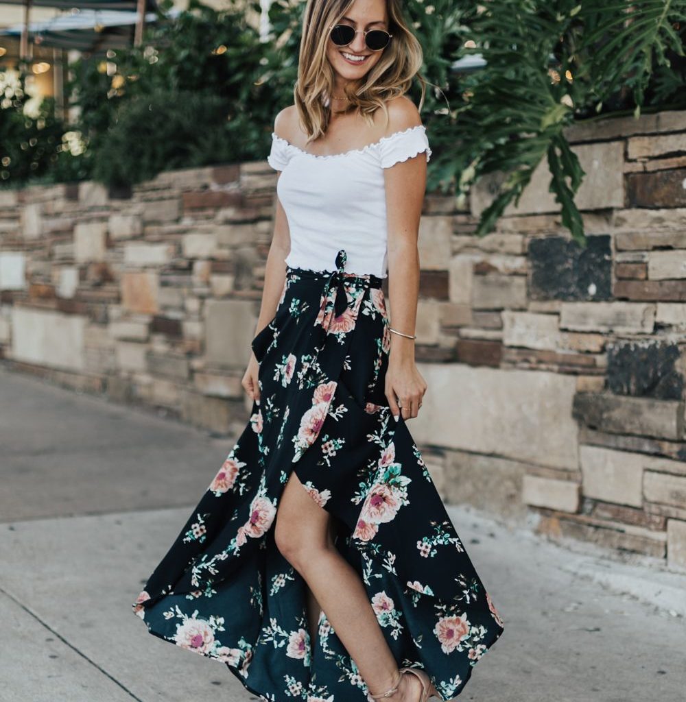 Update Your Casual Wrap Skirt – The ...
