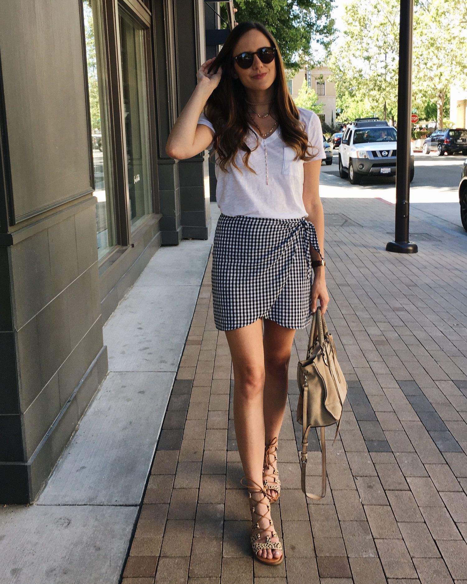 Casual Wrap Skirt