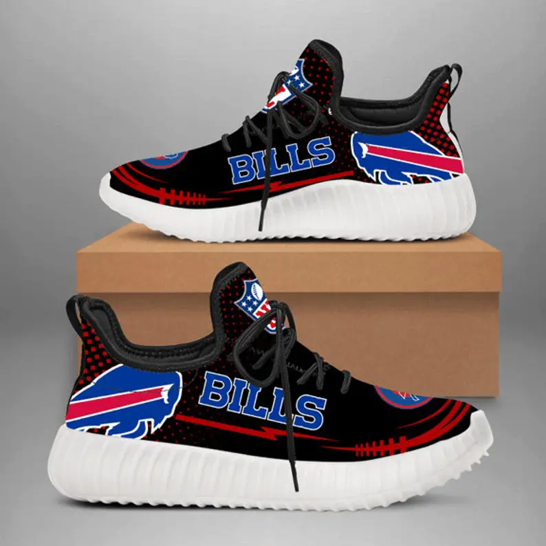 Buffalo Bills Yeezy Boost 350 , Buffalo Bills NFL Yeezy Sneakers Shoes, Custom Yeezy Shoes Hype beast Shoes Athletic Run Casual Shoes Y223