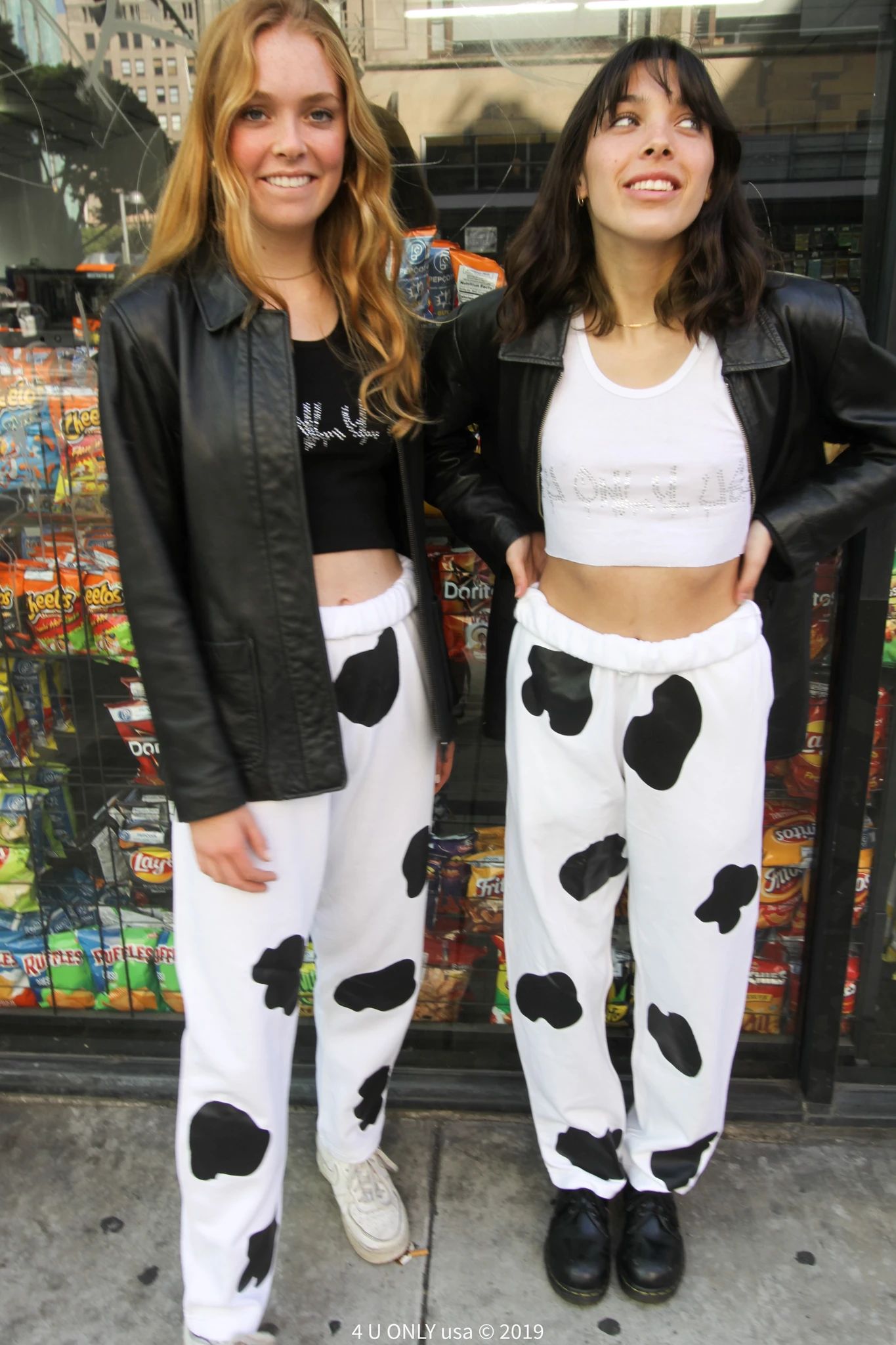 Cow Print Pants 