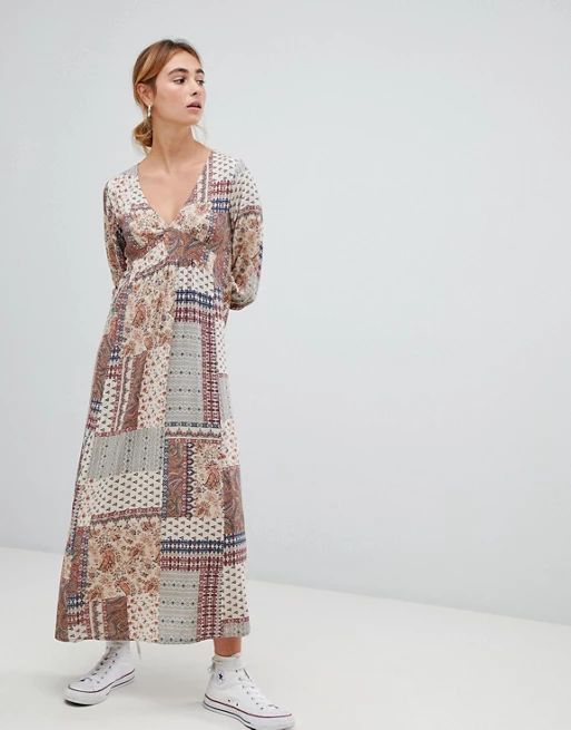 Pull&bear paisley print dress
