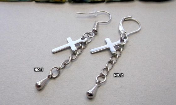 Cool Cross Earrings For Men