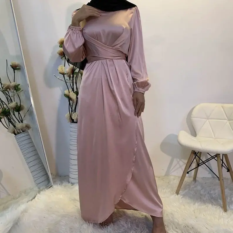 Elegant Satin Dresses-flowy satin