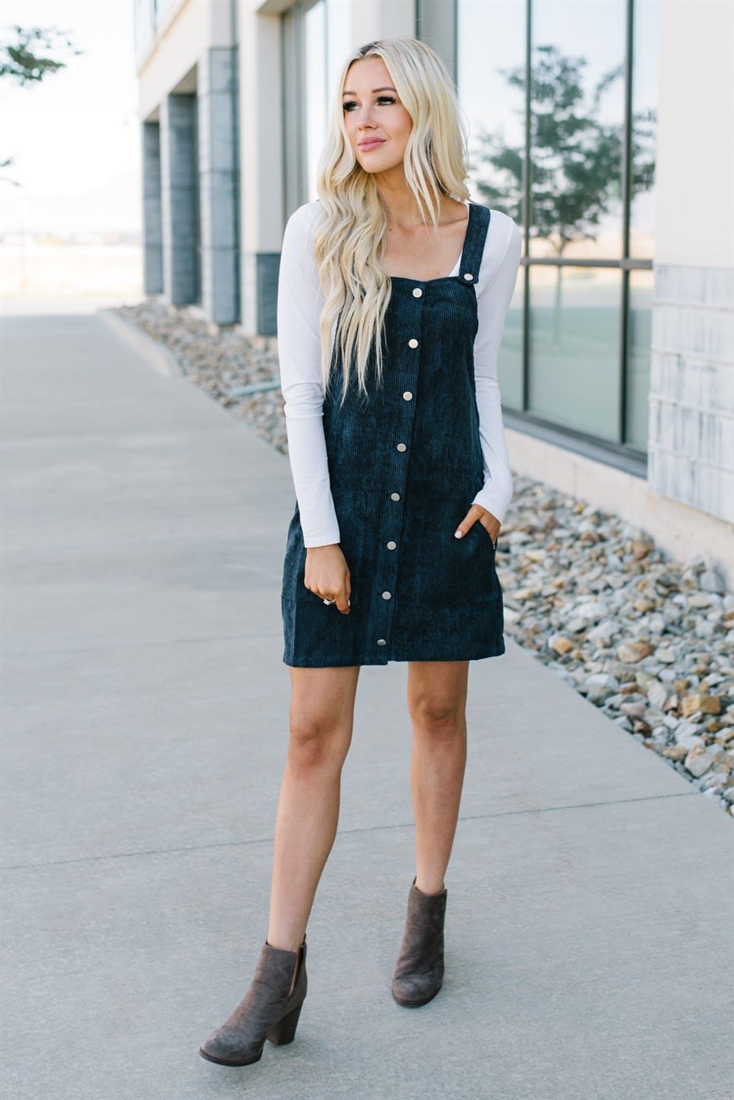 Jumper dress outfit