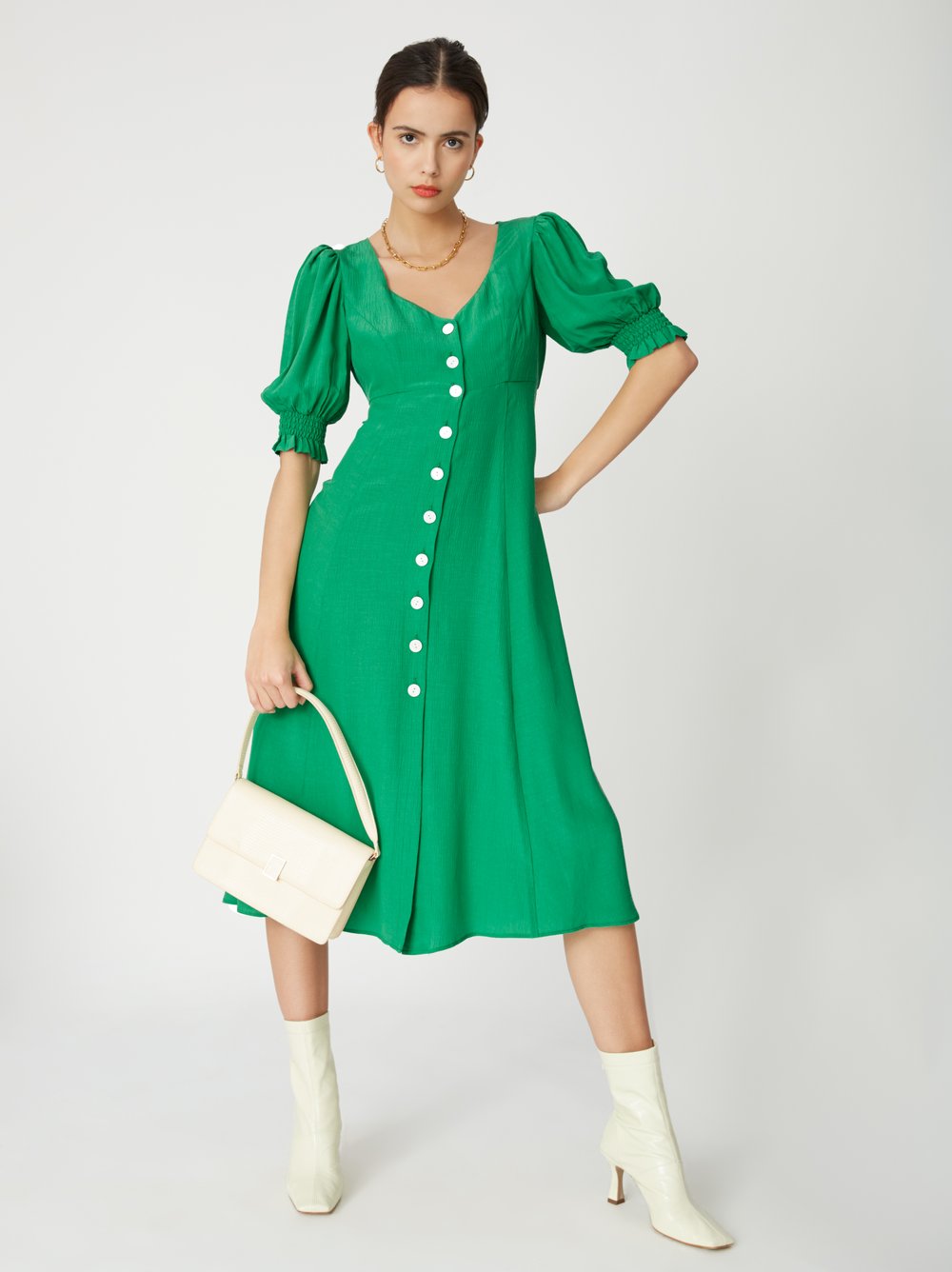green tea dress