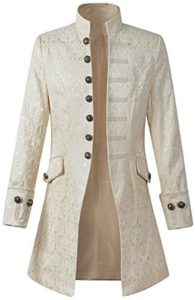 white long trench coat mens