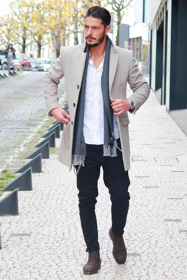 Overcoat Outfits For Men