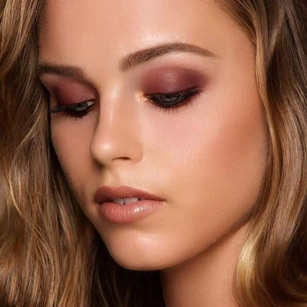 SEPROFE Eyeshadow Palette Professional Smokey Eye Shadows Nudes Highly Pigmented 18 Warm Chocolate Colors Matte Shimmer Neutral Eyeshadow Makeup Kits