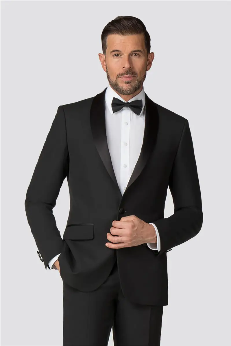 Satin Shawl Lapel Regular Fit Tuxedo