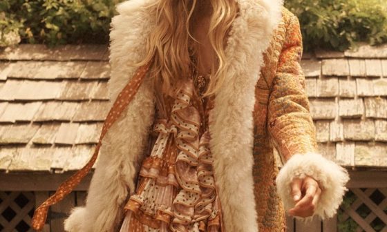 Tiered Mini Dress Fashions for The Winter