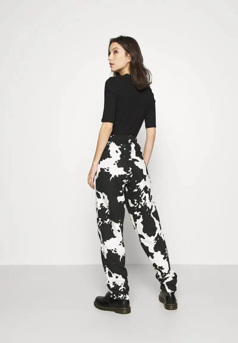 topshop cow pants