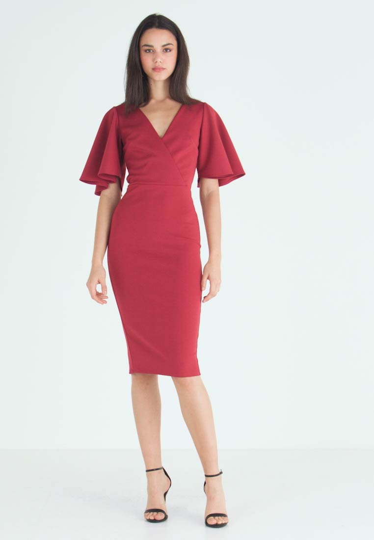 True Violet KIMONO SLEEVE MIDI DRESS - Cocktail dress / Party dress