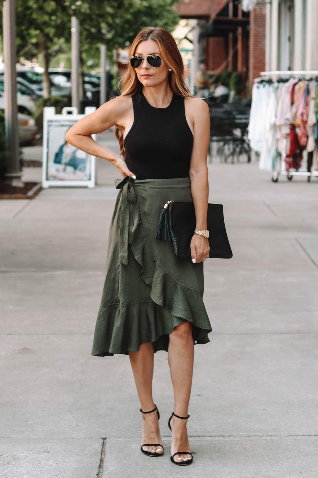 Casual Wrap Skirt