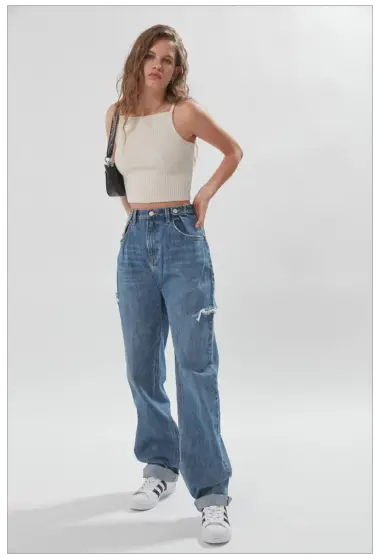 high waisted baggy jeans levis