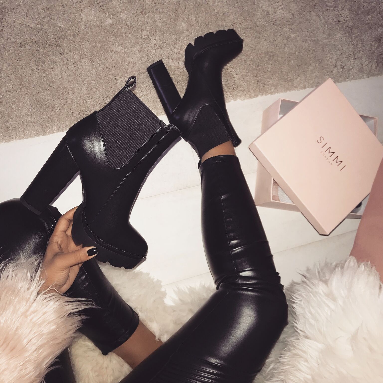 Platform Ankle Boots fashion