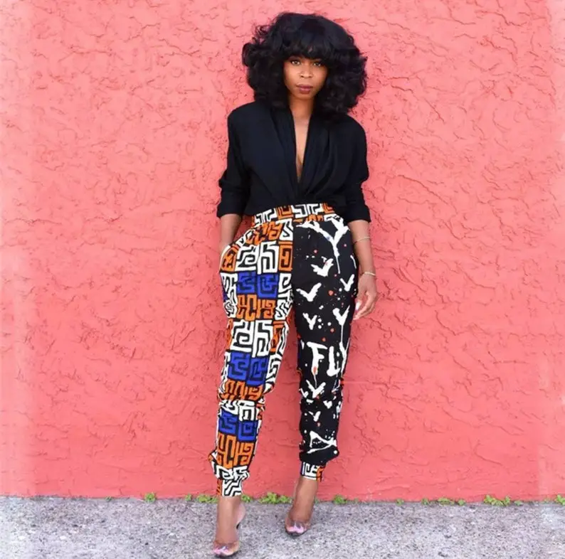 African Print Pants