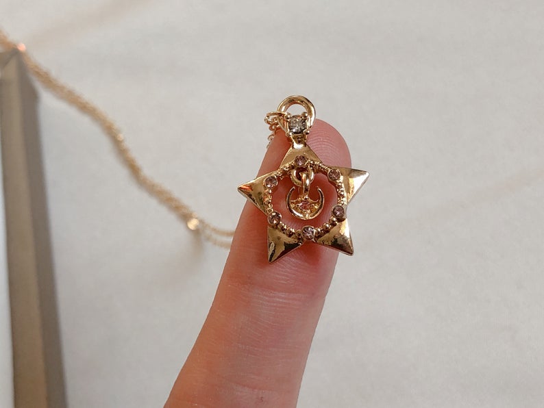 Gold Stars necklace 