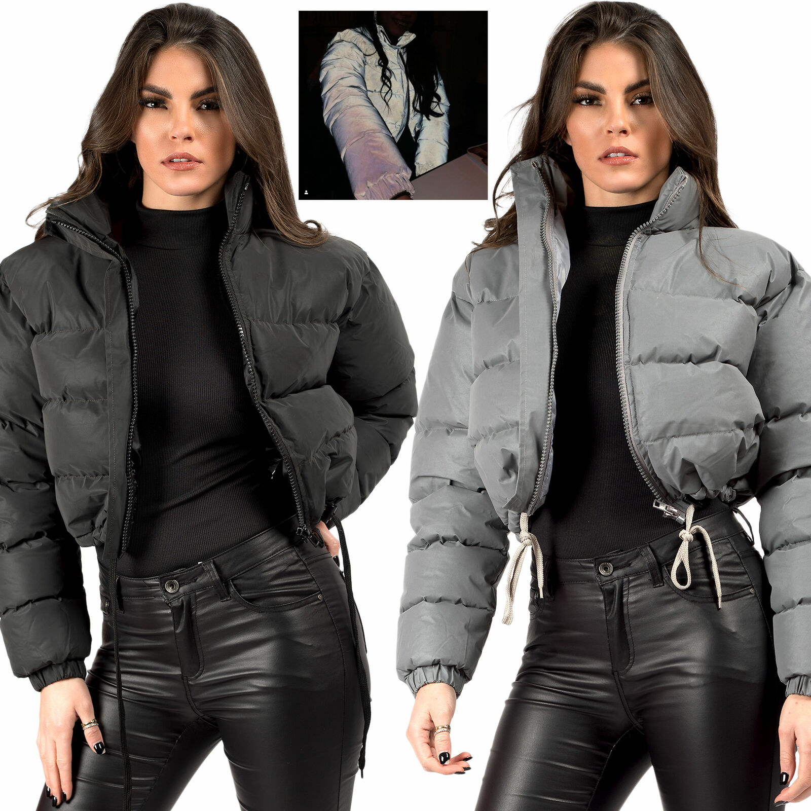 Puffer Cropped Jacket