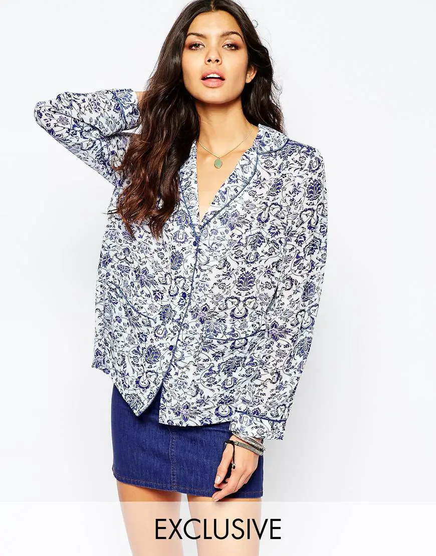 Floral Print Shirt for women