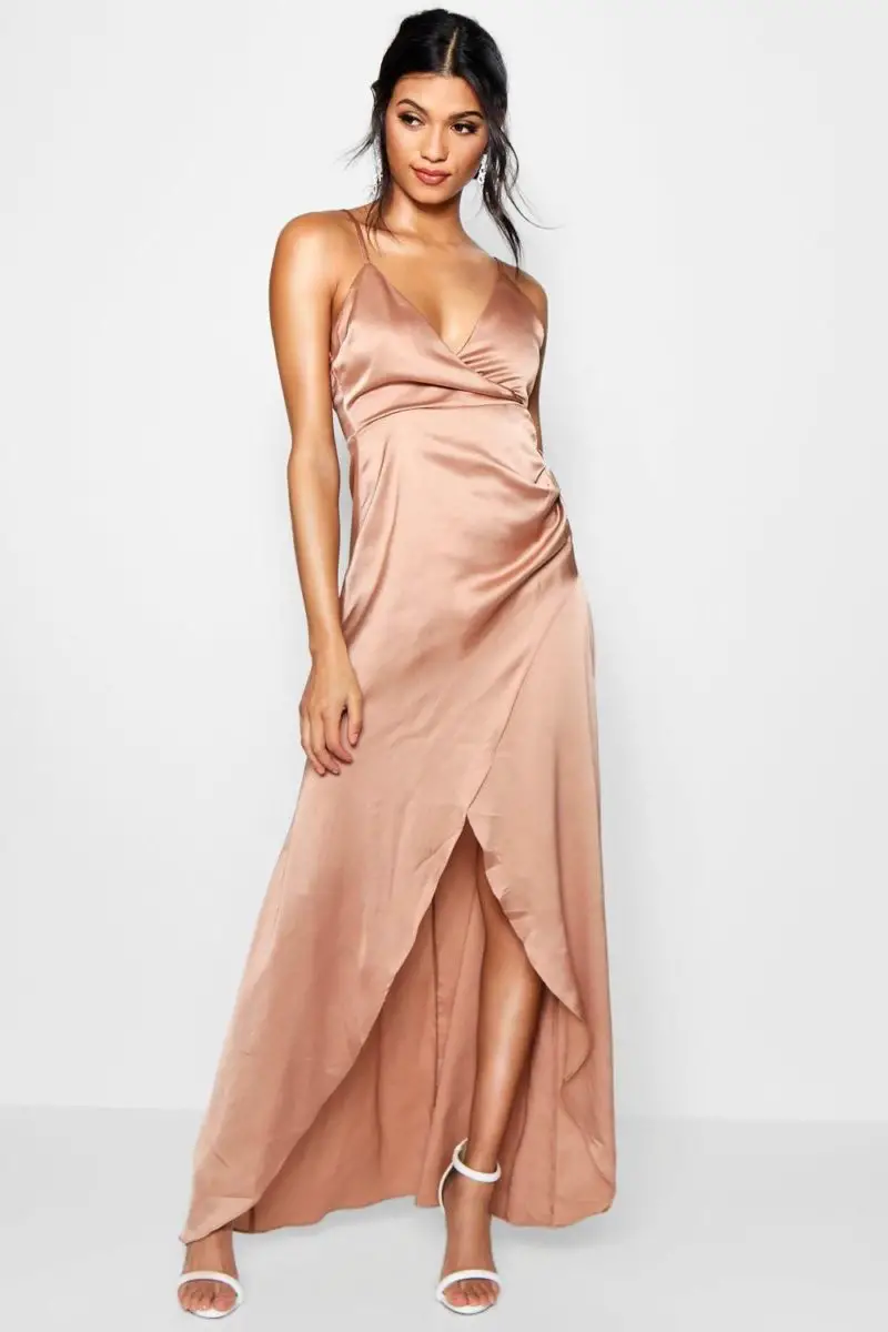 On Trend Women’s Silk Wrap Maxi Dresses – The Streets | Fashion and Music