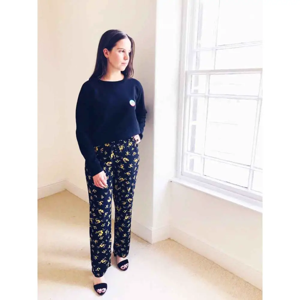 Floral Printed Trouser