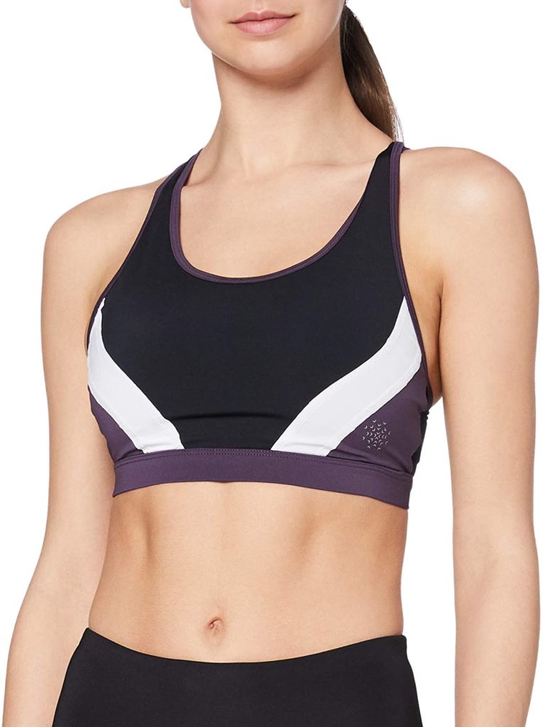 Amazon Brand - AURIQUE Women's Medium-Impact Sports Bra